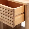nightstand, wooden nightstand, oak nightstand