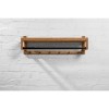 coat rack, wooden coat rack