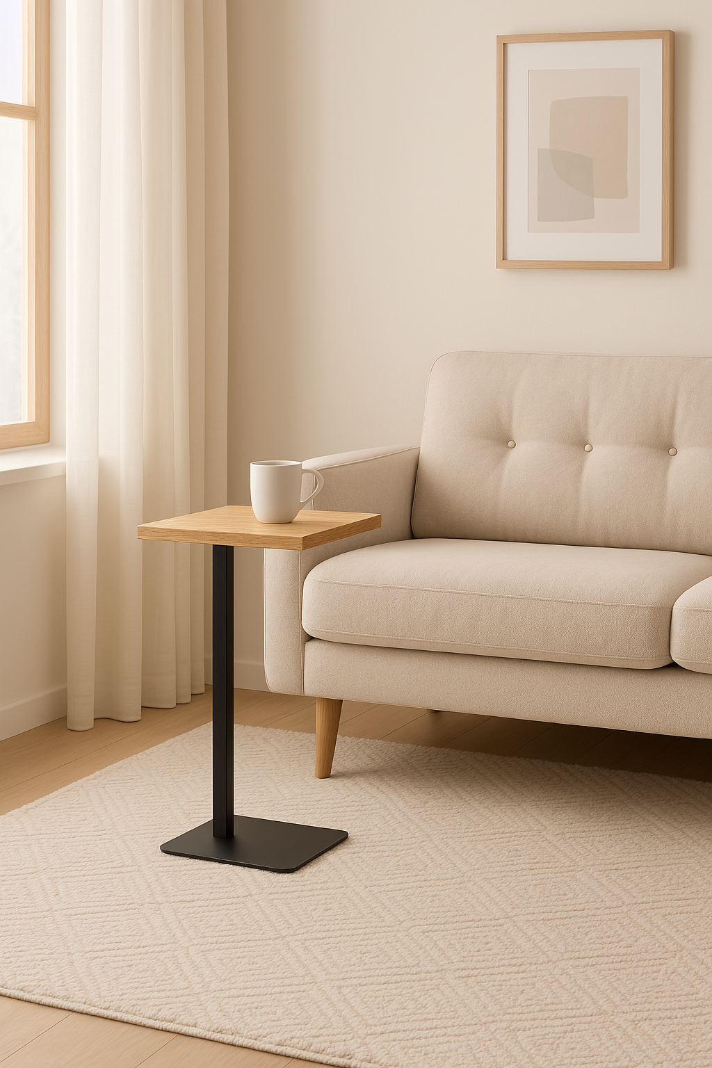 Side table to the hallway