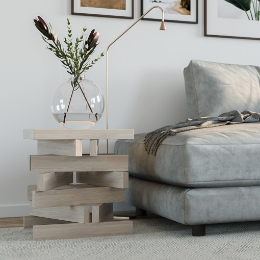 Side table to the hallway