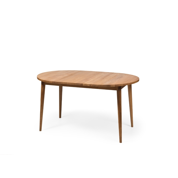 BO Esstisch aus massiver Eiche Ø 108 cm – Ausziehbar & Skandinavisch Elegant – Bild 3