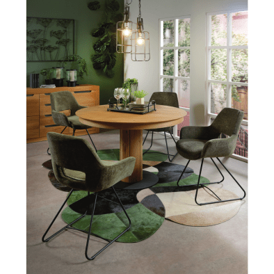 Eichen-Esstisch Elin, ausziehbar