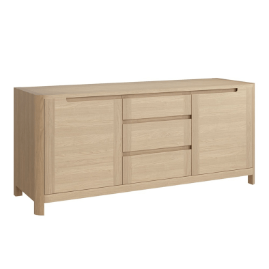 Eichenkommode Emil 3+2