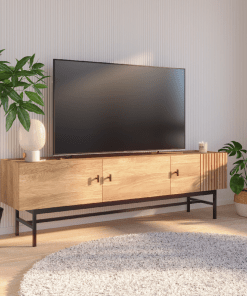 Eichen-TV-Ständer Tommy 180 cm