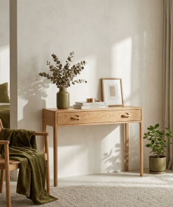 Konsolentisch Elin aus massiver Eiche | Woodek Design
