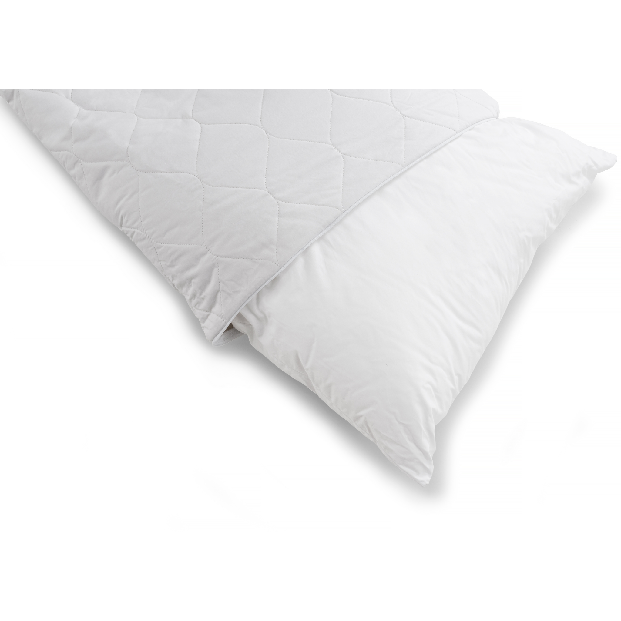 Woodek Luxus Cold Feel Leinenkissen mit abnehmbarem Reißverschlussbezug – Bild 7