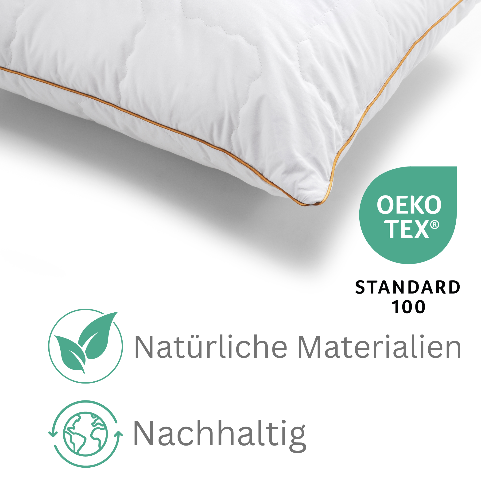 Luxuriöses Daunenalternativ – Primaloft-Kissen von Woodek – Bild 3