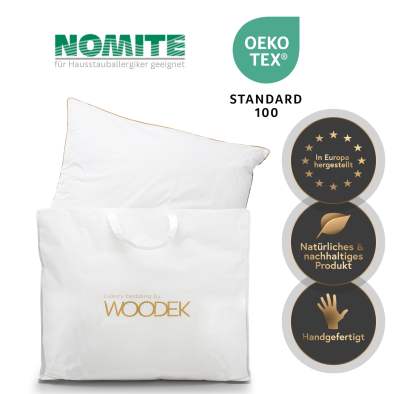 Kissen aus Polyesterfaser, 80 x 80 cm