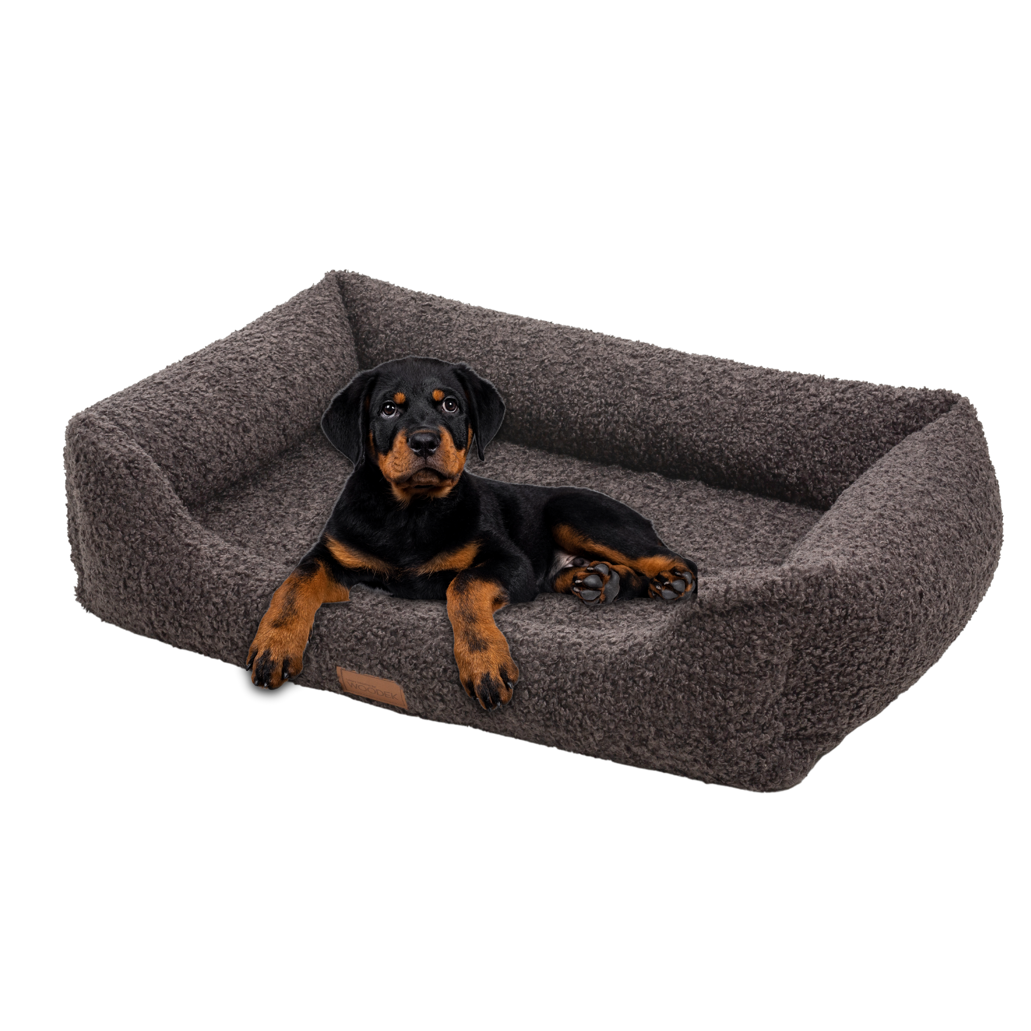 Ergonomisches Milo-Hundesofa von Woodek Design, groß – Luxuriöses und Nachhaltiges Hundebett – Bild 12