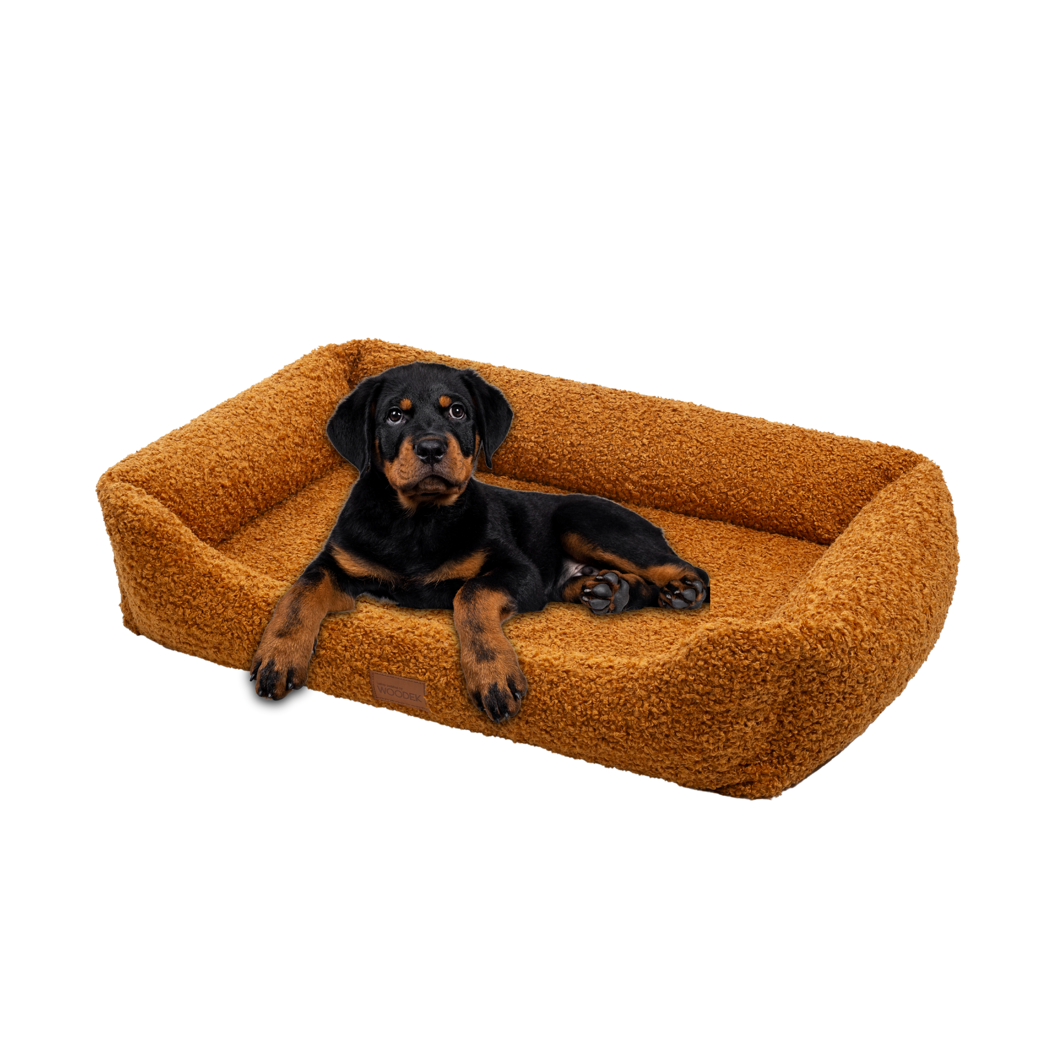 Ergonomisches Milo-Hundesofa von Woodek Design, groß – Luxuriöses und Nachhaltiges Hundebett – Bild 3