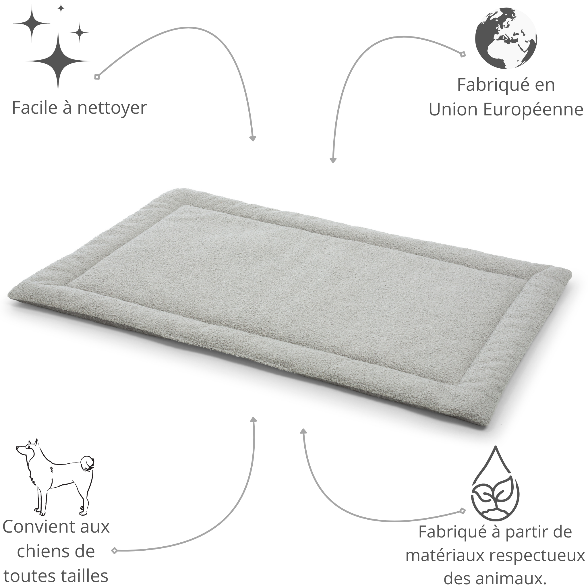 Teddy Decke von Woodek Design – Luxuriöse und Vielseitige Hundedecke für Komfort und Schutz – Bild 7