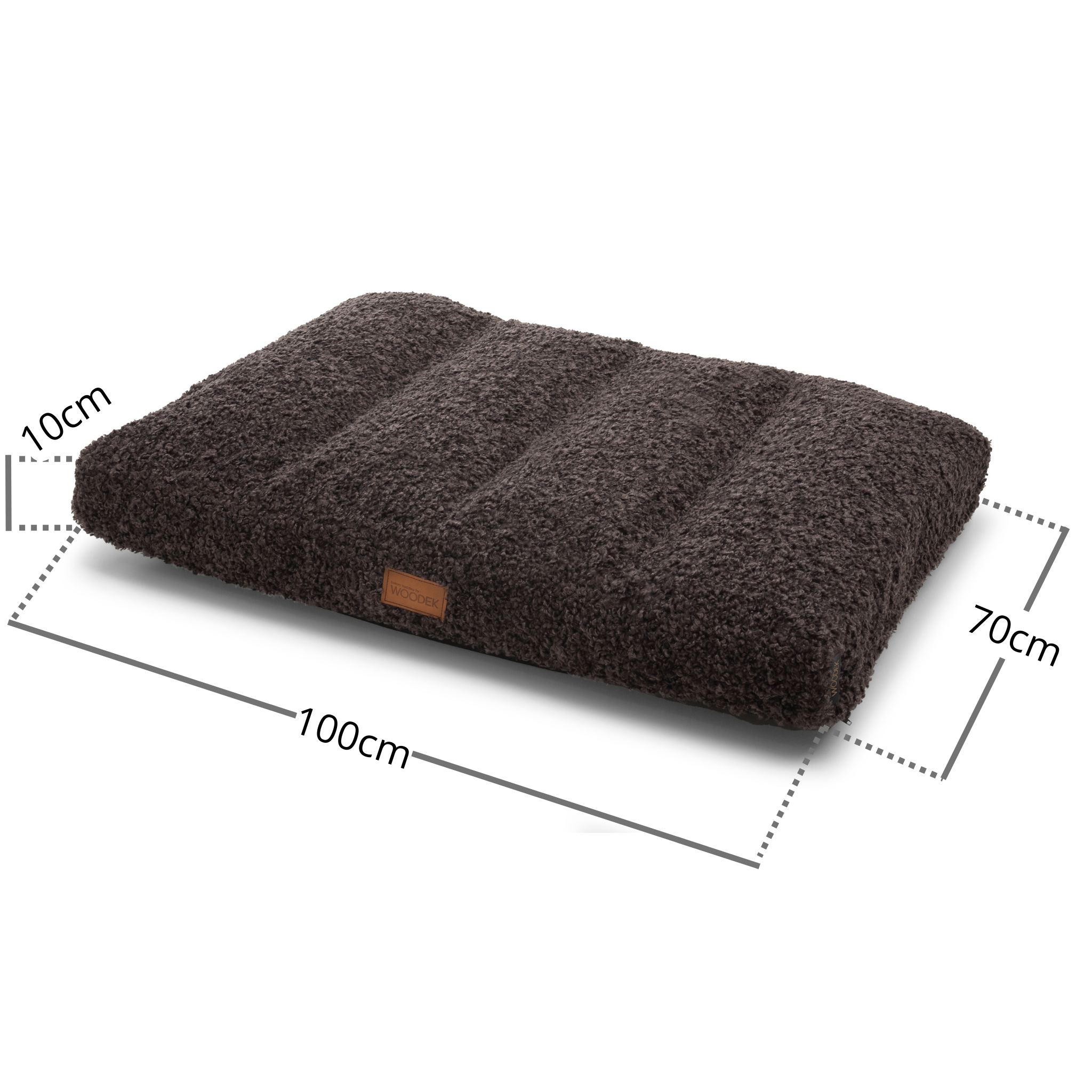 Teddy Ergonomische Hundematratze von Woodek Design, groß – Luxuriöse und Komfortable Schlafunterlage für Große Hunde – Bild 2