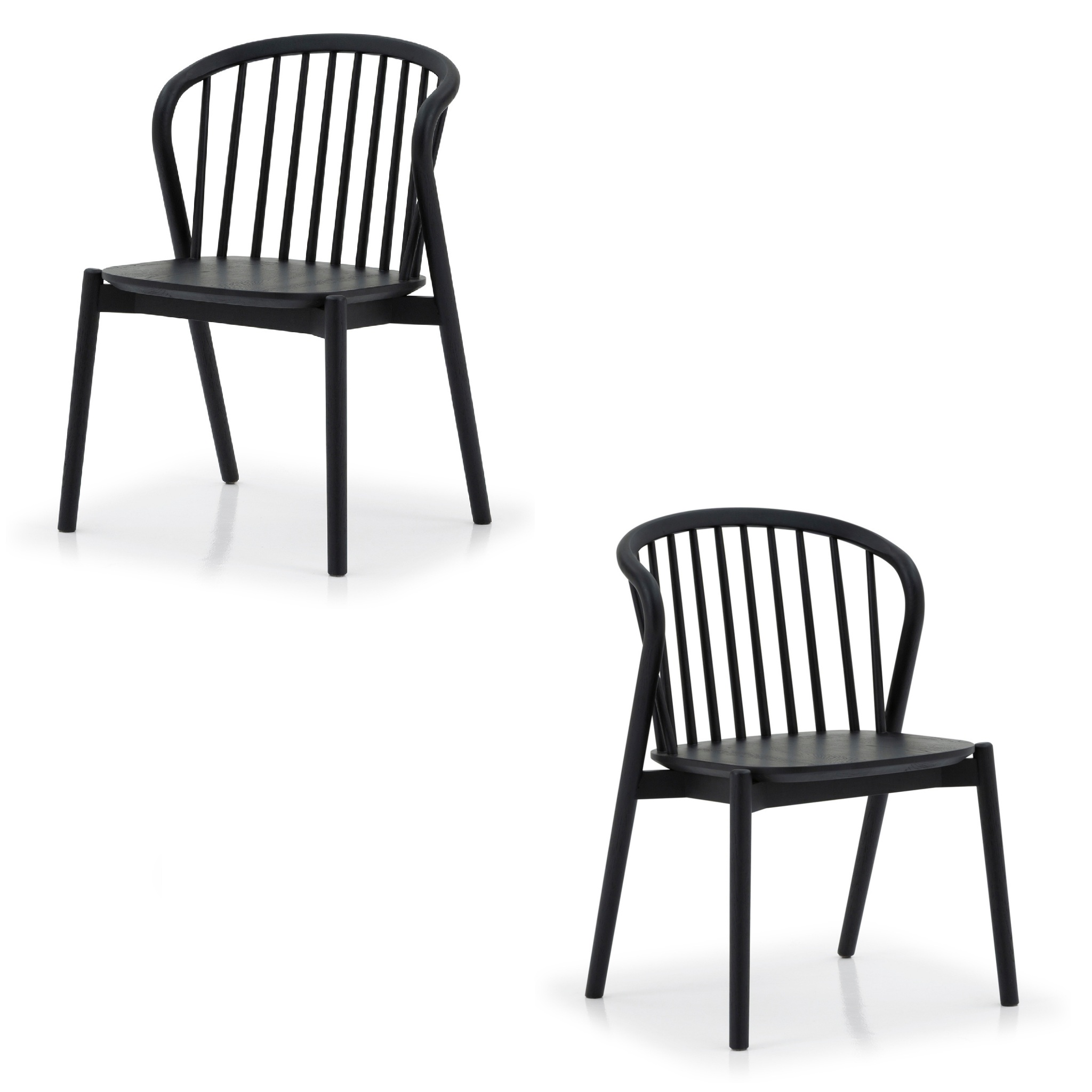 Esszimmerstuhl-Set Saga (2 Stück) – Skandinavisches Design aus massiver Eiche | Woodek Design – Bild 7