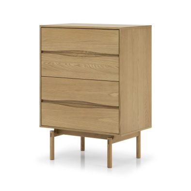 CELESTE Kommode 4 Schubladen Eiche natur | Woodek Design