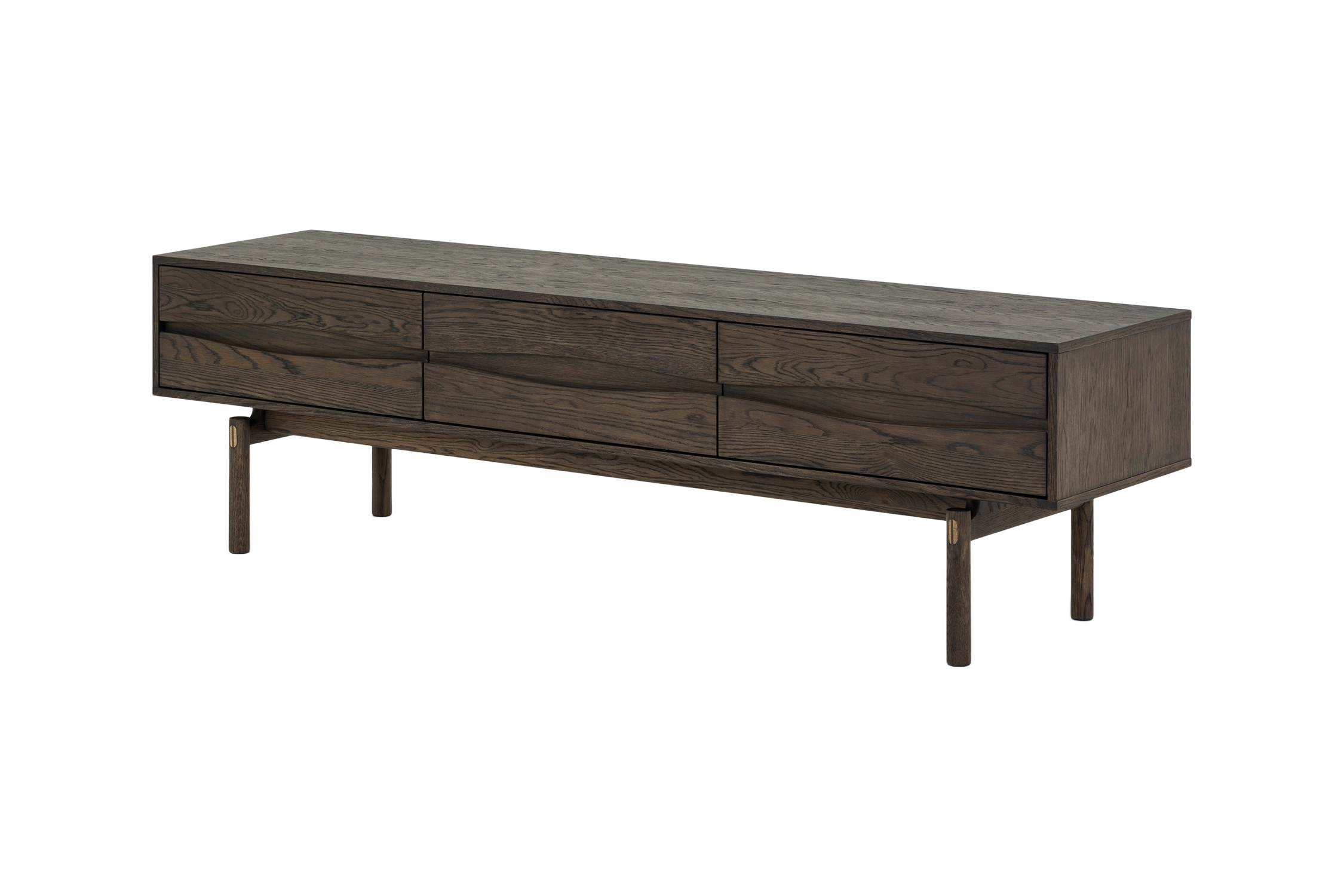 CELESTE TV-Möbel Eiche Espresso | Woodek Design