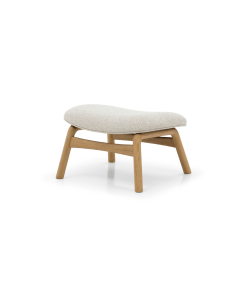 Fussbank Theo Cobble aus massiver Eiche | Woodek Design