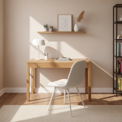 Franz Schreibtisch aus massiver Eiche, matt lackiert | Woodek Design