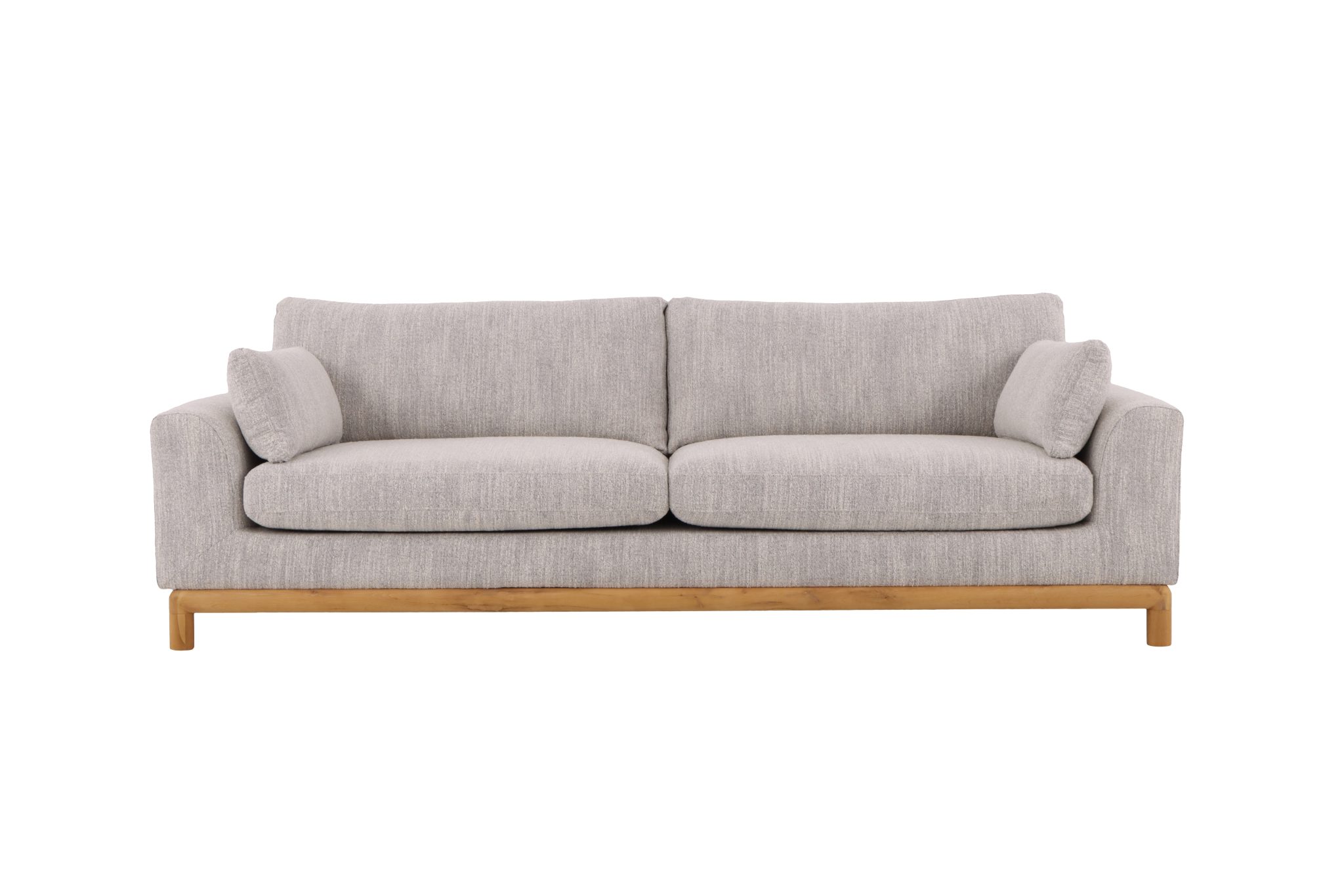 3-Sitzer Sofa Celeste Leigh Grau | Woodek Design