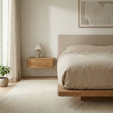 Wand-Nachttisch Frank Eiche | Woodek Design