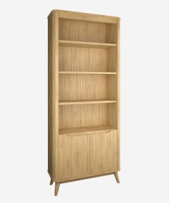 Bücherregal Nora aus massiver Eiche | Woodek Design