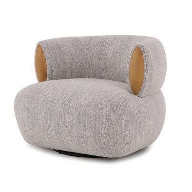 Drehsessel Theo Hellgrau | Woodek Design