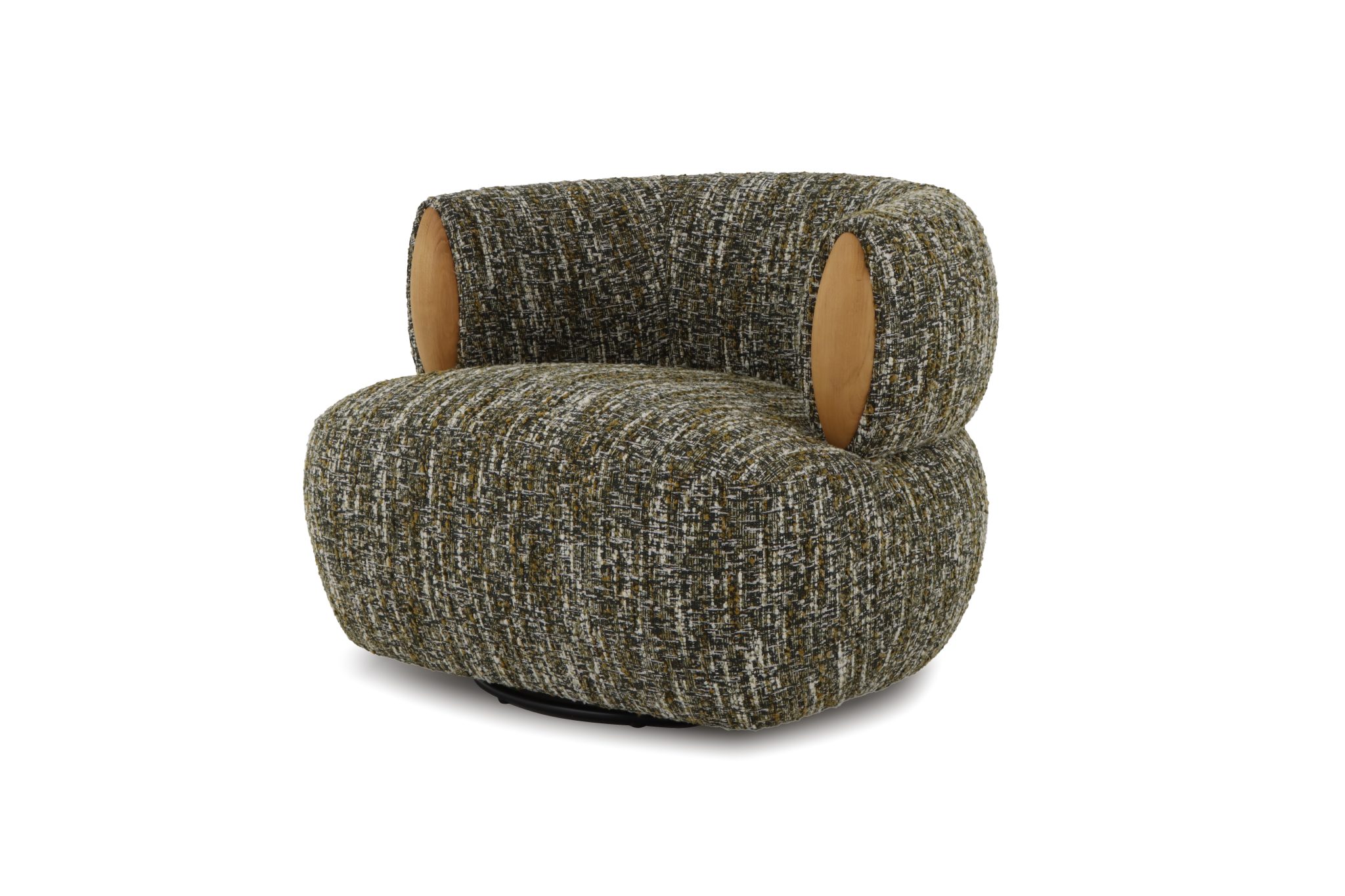 Drehsessel Theo Grün | Woodek Design