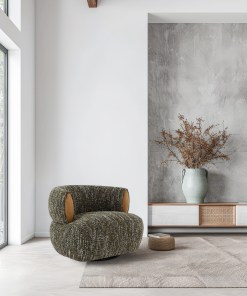 Drehsessel Theo Grün | Woodek Design