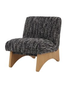 Sessel Tommy Schwarz-Weiß | Woodek Design