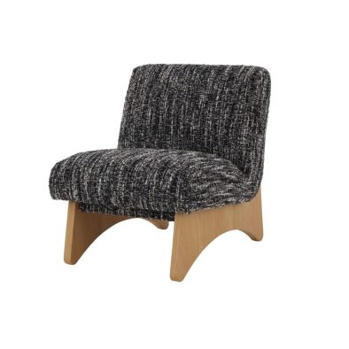 Sessel Tommy Schwarz-Weiß | Woodek Design