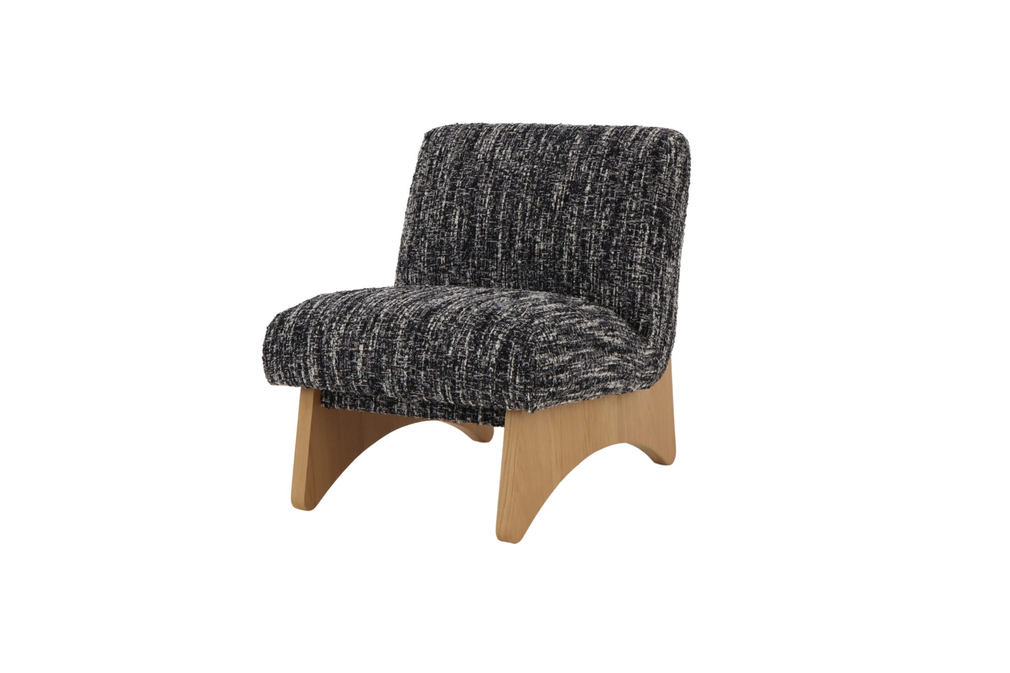 Sessel Tommy Schwarz-Weiß | Woodek Design