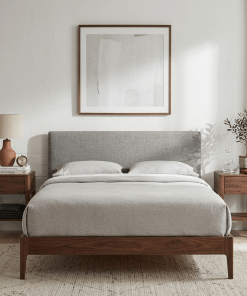2er-Set Nachttisch Tom aus massivem Nussbaum – matt lackiert | Woodek Design