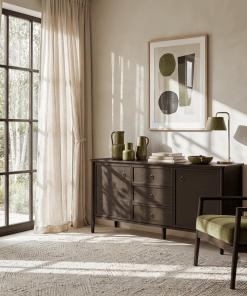Sideboard Rose 150, Eiche Espresso
