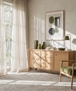 Sideboard Rose aus Eiche – Natur, 150 cm